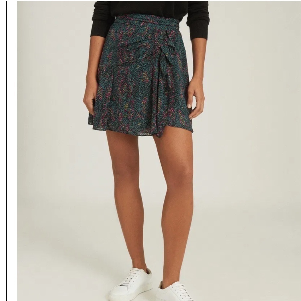NWT REISS Skyla Printed Mini Skirt